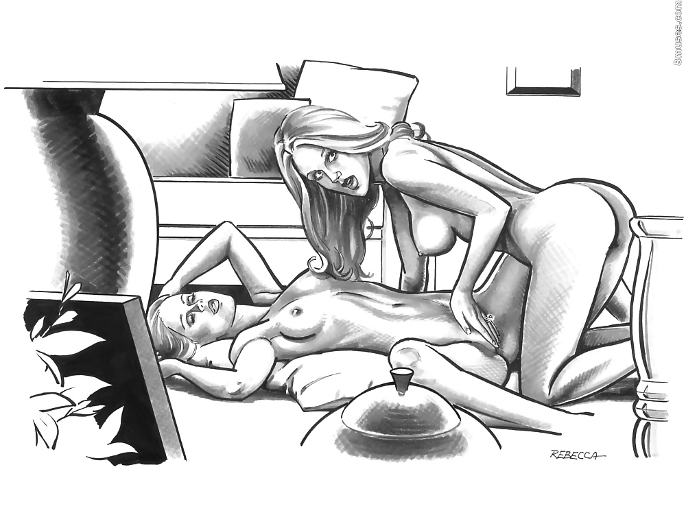 Artistic Girls Being Naughty — 36