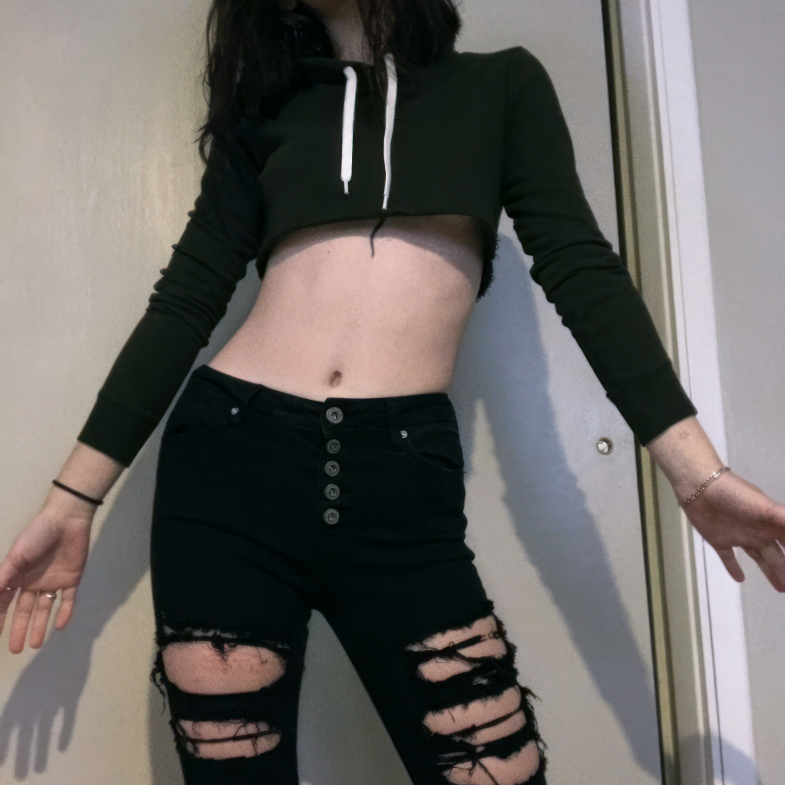 petite native american girl bella is a cute punk — 44