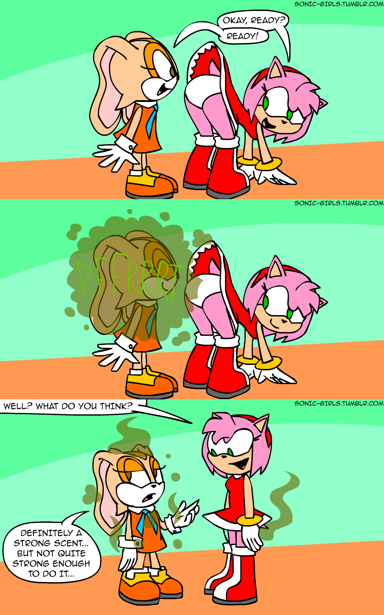 Amy Rose Farting and Pooping — 41