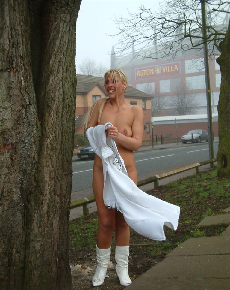 British milf whore strips in public. — 21