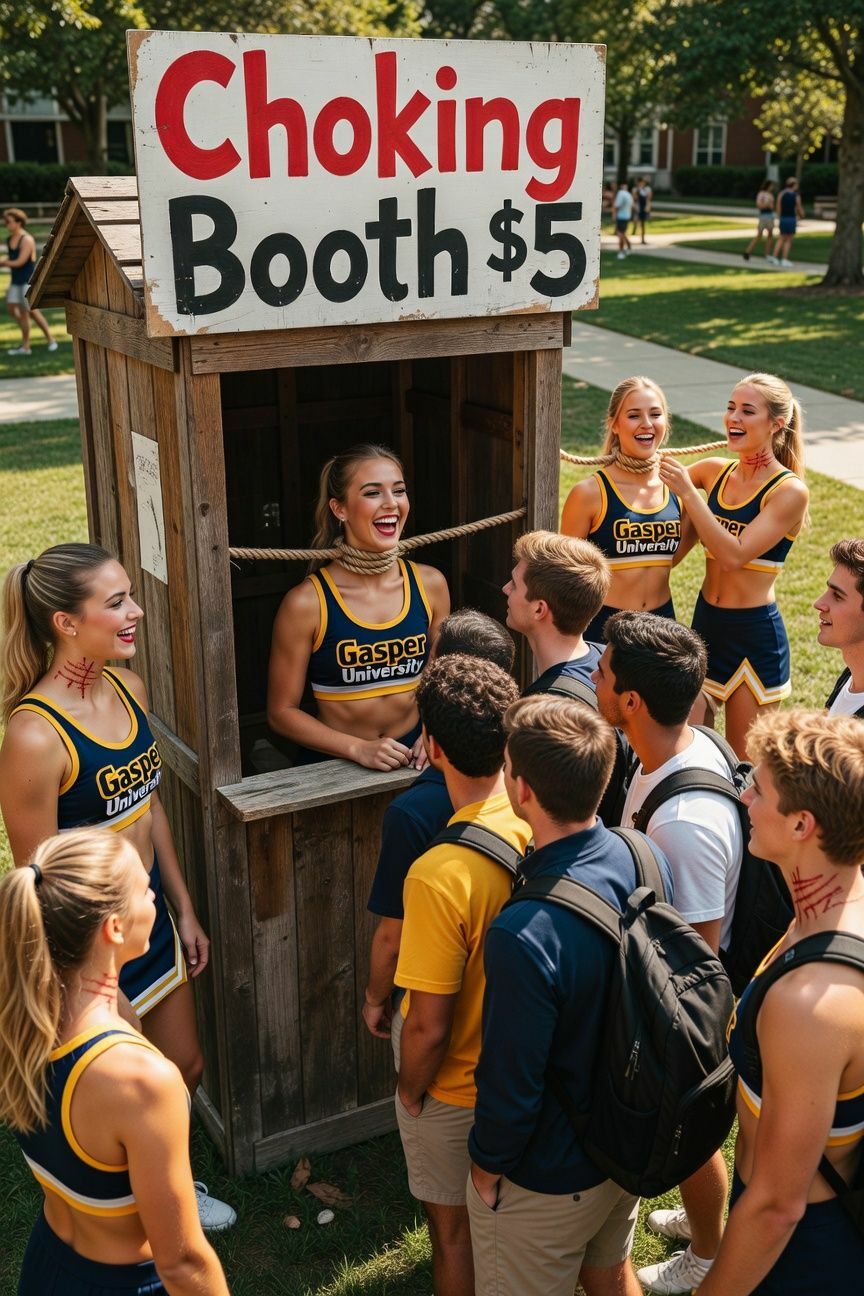 Gasper U Cheerleader Fund Raising — 10